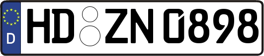 HD-ZN0898