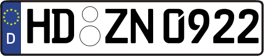 HD-ZN0922