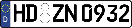 HD-ZN0932