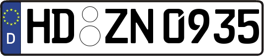 HD-ZN0935