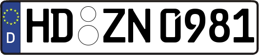 HD-ZN0981