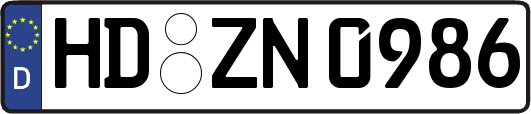 HD-ZN0986