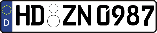 HD-ZN0987