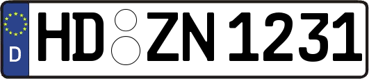 HD-ZN1231