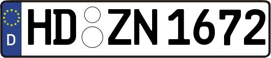 HD-ZN1672