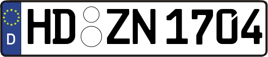 HD-ZN1704