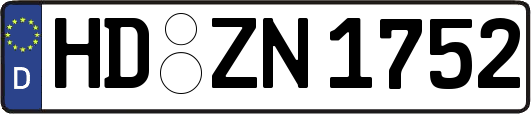HD-ZN1752