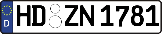 HD-ZN1781