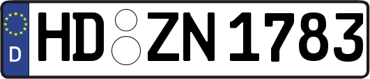 HD-ZN1783