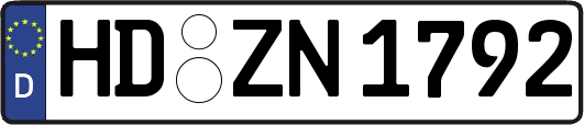 HD-ZN1792