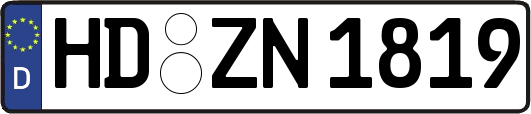 HD-ZN1819