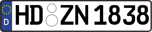 HD-ZN1838