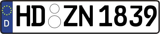 HD-ZN1839