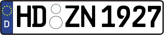 HD-ZN1927