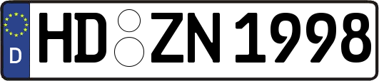 HD-ZN1998