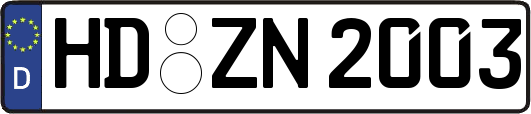 HD-ZN2003