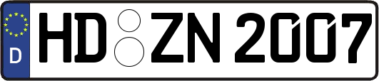 HD-ZN2007