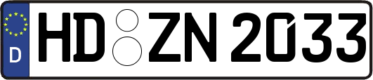 HD-ZN2033
