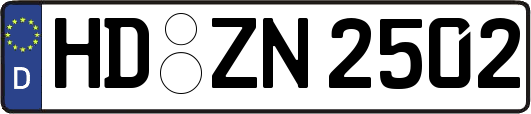 HD-ZN2502