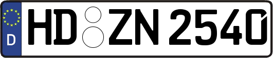 HD-ZN2540