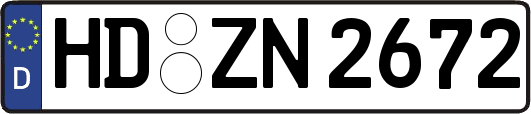 HD-ZN2672