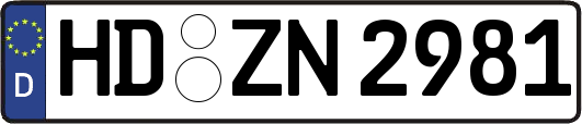 HD-ZN2981