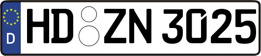 HD-ZN3025
