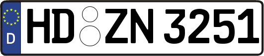HD-ZN3251