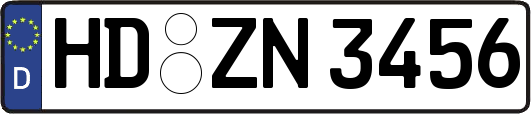 HD-ZN3456