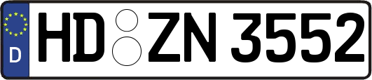 HD-ZN3552