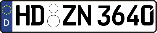 HD-ZN3640