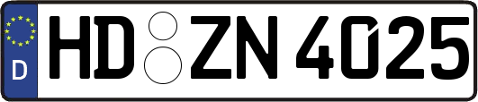 HD-ZN4025