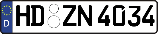 HD-ZN4034