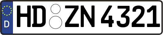 HD-ZN4321