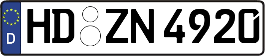 HD-ZN4920