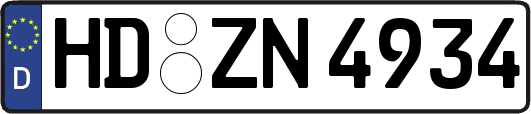 HD-ZN4934