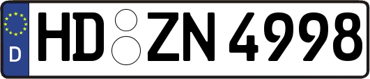HD-ZN4998