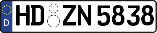 HD-ZN5838