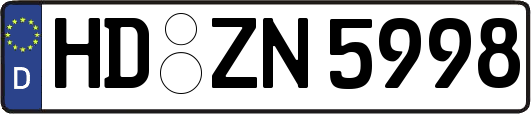 HD-ZN5998
