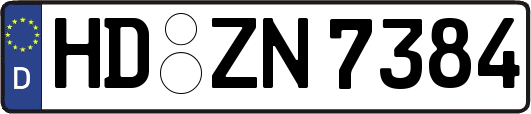 HD-ZN7384