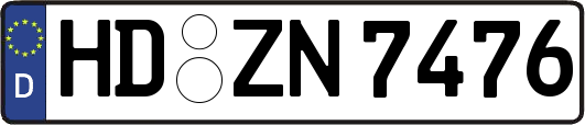 HD-ZN7476
