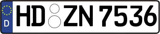 HD-ZN7536