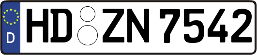 HD-ZN7542