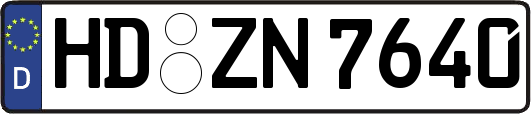 HD-ZN7640