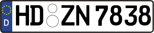 HD-ZN7838