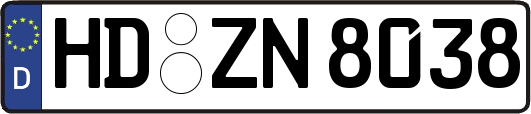 HD-ZN8038