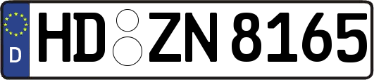 HD-ZN8165