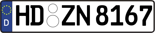HD-ZN8167