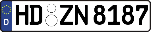 HD-ZN8187