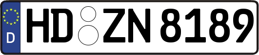 HD-ZN8189